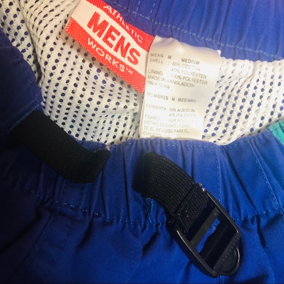 *SOLD!* Vintage 90s Athletic Works Swim Trunks - Picture 5 of 7